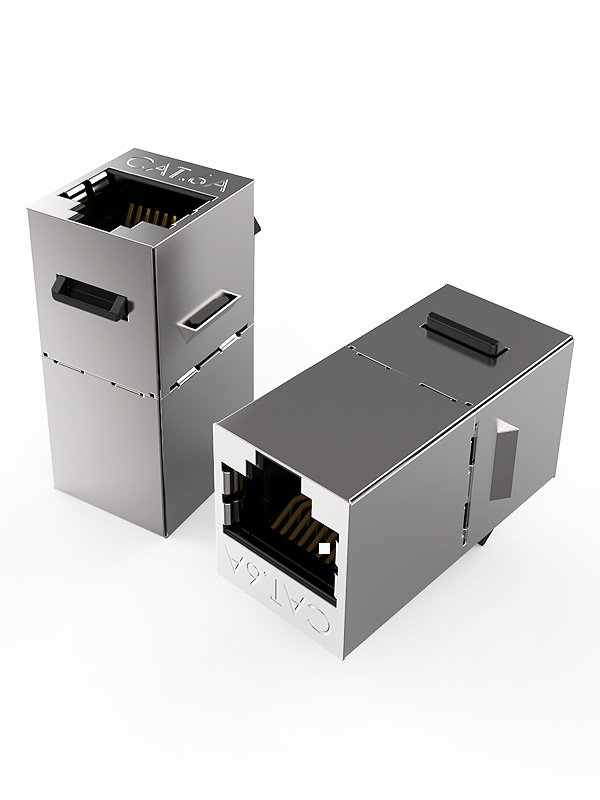 Shielded RJ45 Keystone Coupler
