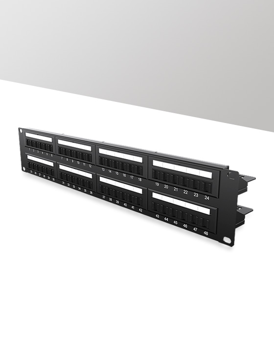 2U 48 Ports Network Patch Panel