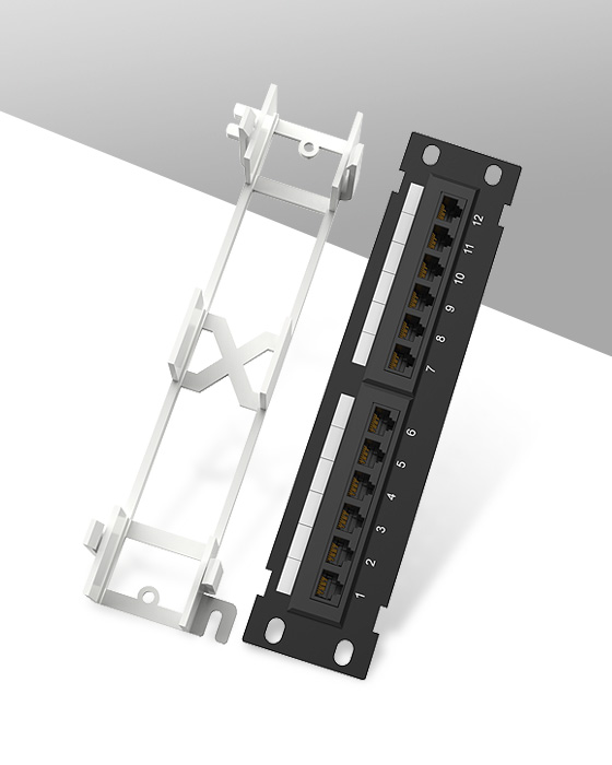 1U12口-網(wǎng)絡配線架