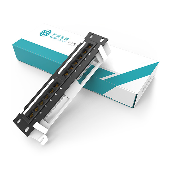 1U 12 Ports Network Patch Panel