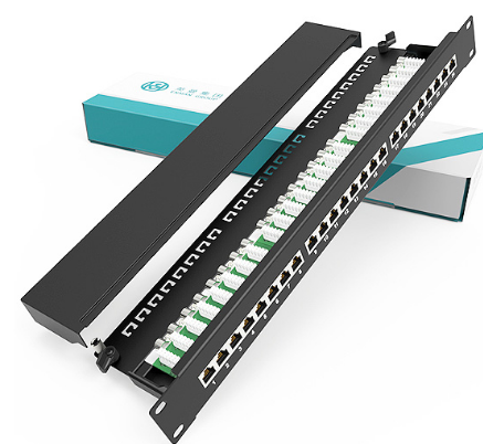 1U24口全包圍款網絡配線架有何不一樣特點？