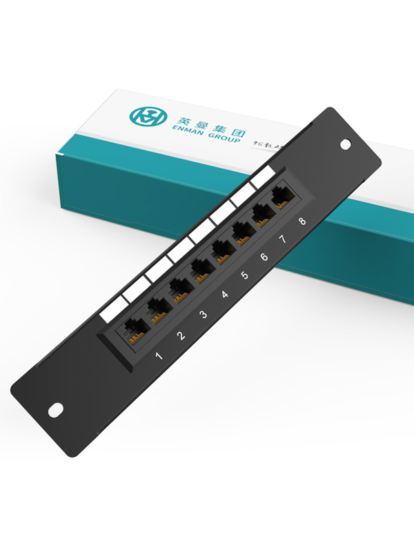 1U8口-弱電款網絡配線架