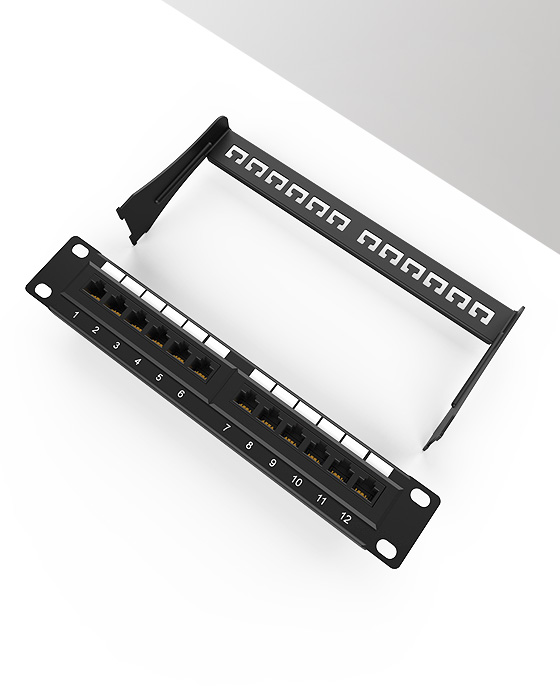 1U12口-網絡配線架