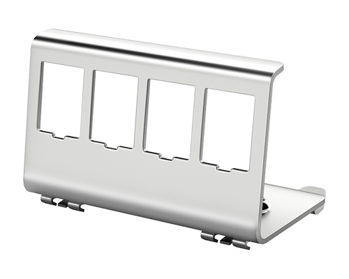 4 Port-DIN Rail Mounting Module