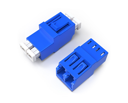 LC/APC Duplex Fiber Optic Adapter