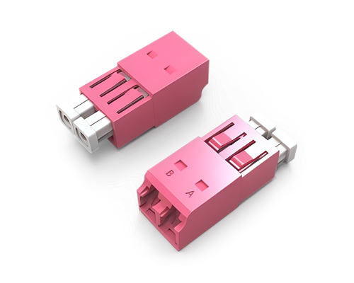 LC/APC Duplex Fiber Optic Adapter