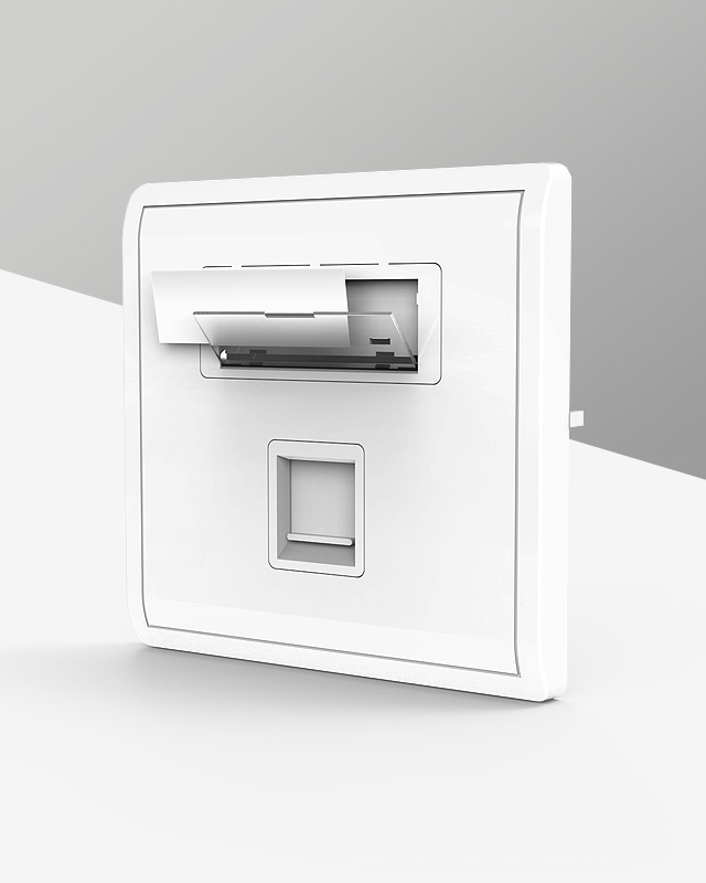 Network RJ45 Faceplate