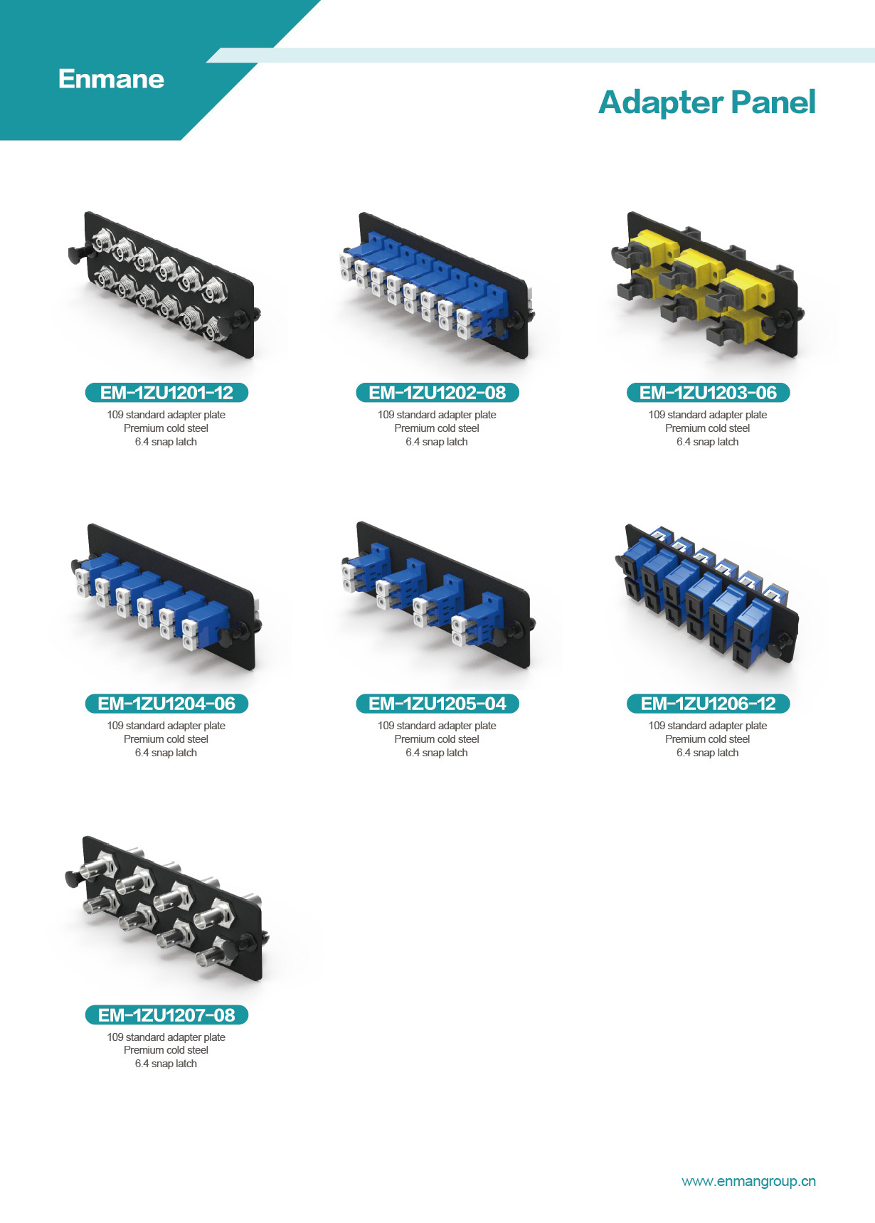 Fiber Optic Adapter Panel