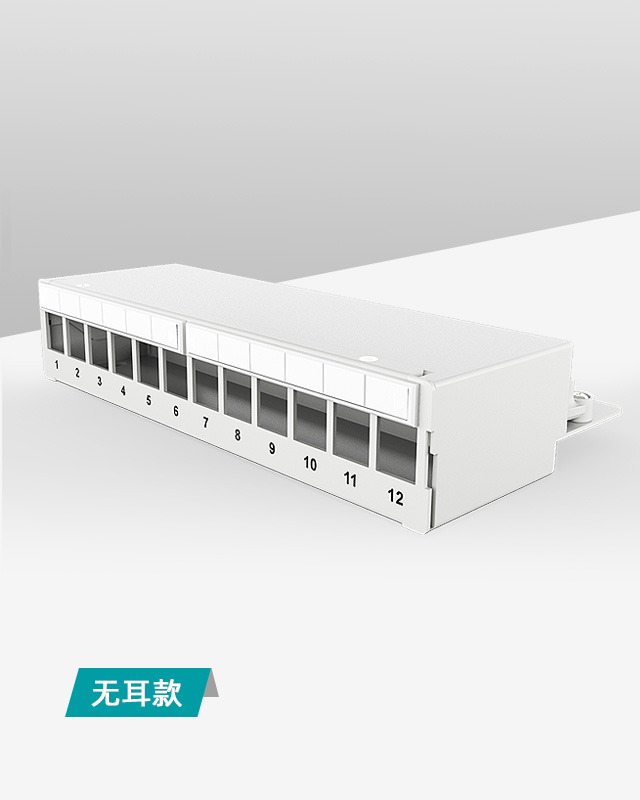 1U12口-屏蔽網(wǎng)絡(luò)空配架