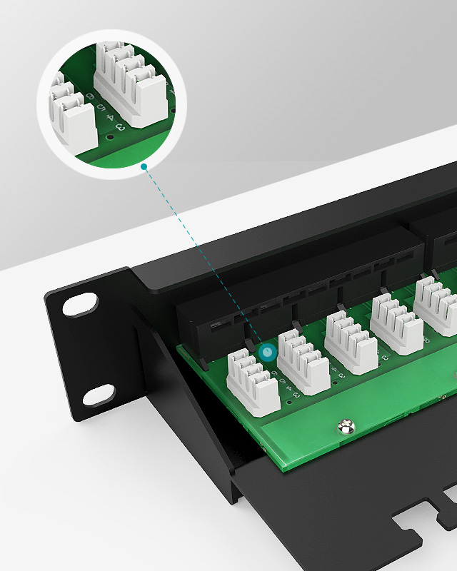1U25口-電話語音配線架