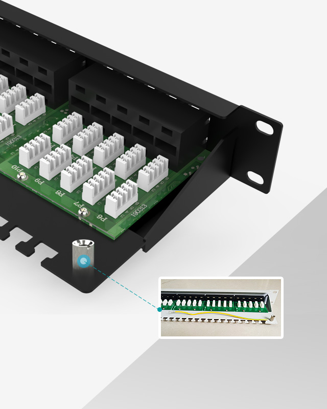 1U50口-電話語音配線架